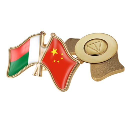 Lustige Anstecknadel Mit Der Flagge Von China Und Madagaskar Patriotisches Freundschaftsabzeichen Im Ethnischen Stil Mit Kristallen Elegante Brosche Krawattennadel Schmuck Hut Kleidung Zubehör B Lustige Anstecknadel Mit Der Flagge Von China Und Madagaskar Patriotisches Freundschaftsabzeichen Im Ethnischen Stil Mit Kristallen Elegante Brosche Krawattennadel Schmuck Hut Kleidung Zubehör B von GONMFKM