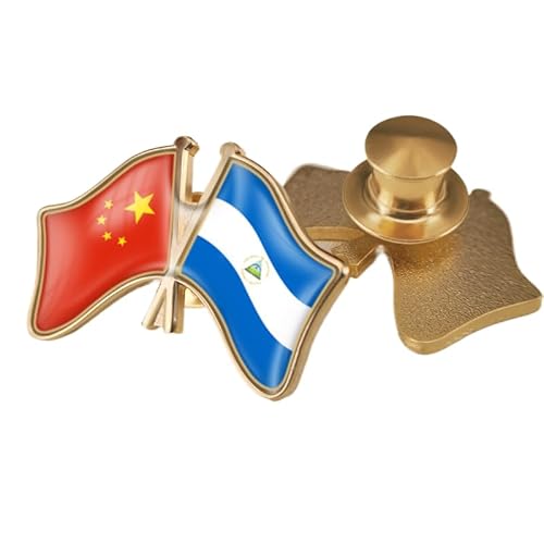 Lustige Anstecknadel Mit Der Flagge Von China Und Nicaragua Patriotisches Freundschaftsabzeichen Im Ethnischen Stil Mit Kristallen Elegante Brosche Krawattennadel Schmuck Hut Kleidung Zubehör A Lustige Anstecknadel Mit Der Flagge Von China Und Nicaragua Patriotisches Freundschaftsabzeichen Im Ethnischen Stil Mit Kristallen Elegante Brosche Krawattennadel Schmuck Hut Kleidung Zubehör A von GONMFKM