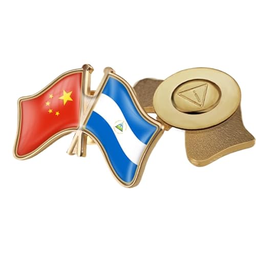 Lustige Anstecknadel Mit Der Flagge Von China Und Nicaragua Patriotisches Freundschaftsabzeichen Im Ethnischen Stil Mit Kristallen Elegante Brosche Krawattennadel Schmuck Hut Kleidung Zubehör A Lustige Anstecknadel Mit Der Flagge Von China Und Nicaragua Patriotisches Freundschaftsabzeichen Im Ethnischen Stil Mit Kristallen Elegante Brosche Krawattennadel Schmuck Hut Kleidung Zubehör A von GONMFKM