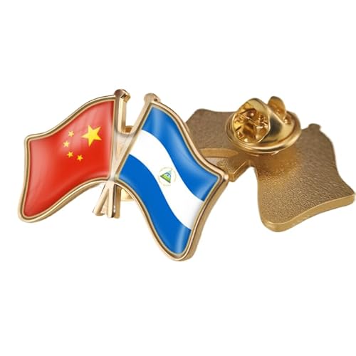 Lustige Anstecknadel Mit Der Flagge Von China Und Nicaragua Patriotisches Freundschaftsabzeichen Im Ethnischen Stil Mit Kristallen Elegante Brosche Krawattennadel Schmuck Hut Kleidung Zubehör A Lustige Anstecknadel Mit Der Flagge Von China Und Nicaragua Patriotisches Freundschaftsabzeichen Im Ethnischen Stil Mit Kristallen Elegante Brosche Krawattennadel Schmuck Hut Kleidung Zubehör A von GONMFKM