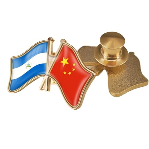 Lustige Anstecknadel Mit Der Flagge Von China Und Nicaragua Patriotisches Freundschaftsabzeichen Im Ethnischen Stil Mit Kristallen Elegante Brosche Krawattennadel Schmuck Hut Kleidung Zubehör B Lustige Anstecknadel Mit Der Flagge Von China Und Nicaragua Patriotisches Freundschaftsabzeichen Im Ethnischen Stil Mit Kristallen Elegante Brosche Krawattennadel Schmuck Hut Kleidung Zubehör B von GONMFKM