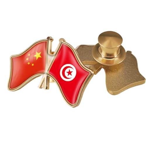 Lustige Anstecknadel Mit Der Flagge Von China Und Tunesien Patriotisches Freundschaftsabzeichen Im Ethnischen Stil Mit Kristallen Elegante Brosche Krawattennadel Schmuck Hut Kleidung Zubehör A Lustige Anstecknadel Mit Der Flagge Von China Und Tunesien Patriotisches Freundschaftsabzeichen Im Ethnischen Stil Mit Kristallen Elegante Brosche Krawattennadel Schmuck Hut Kleidung Zubehör A von GONMFKM