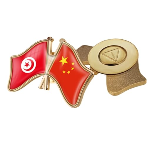 Lustige Anstecknadel Mit Der Flagge Von China Und Tunesien Patriotisches Freundschaftsabzeichen Im Ethnischen Stil Mit Kristallen Elegante Brosche Krawattennadel Schmuck Hut Kleidung Zubehör B Lustige Anstecknadel Mit Der Flagge Von China Und Tunesien Patriotisches Freundschaftsabzeichen Im Ethnischen Stil Mit Kristallen Elegante Brosche Krawattennadel Schmuck Hut Kleidung Zubehör B von GONMFKM