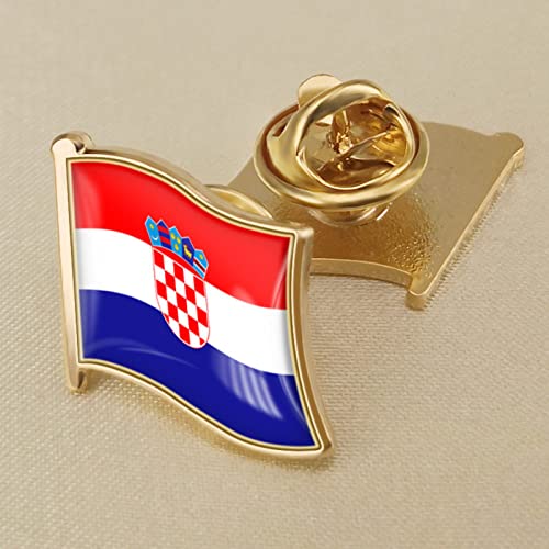 Mode Kroatien Flagge Kristall Epoxy Abzeichen Brosche Weltflagge Abzeichen Für Frauen Und Männer Republik Neuheit Charm Schmuck Patriot Kleidung Tasche Flagge Pin Broschen Zubehör, Flagge, W von GONMFKM