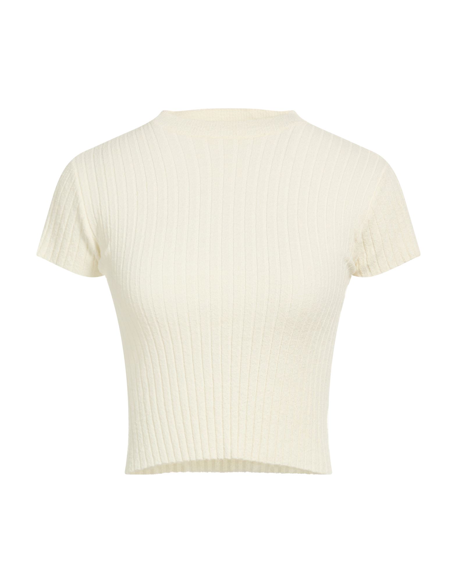 GOOD AMERICAN Rollkragenpullover Damen Cremeweiß von GOOD AMERICAN