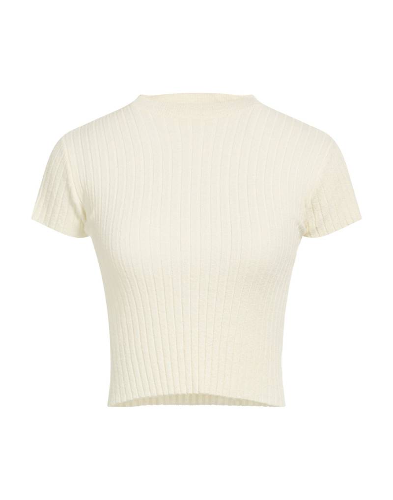 GOOD AMERICAN Rollkragenpullover Damen Cremeweiß von GOOD AMERICAN