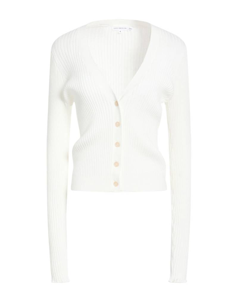 GOOD AMERICAN Strickjacke Damen Weiß von GOOD AMERICAN