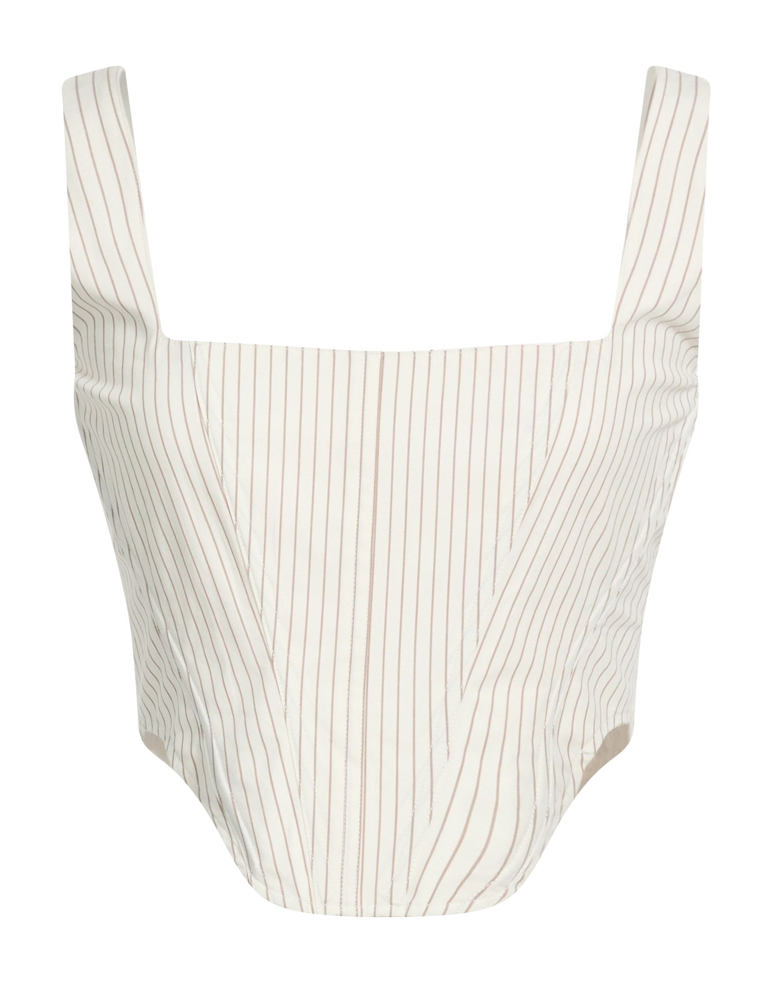 GOOD AMERICAN Top Damen Off white von GOOD AMERICAN