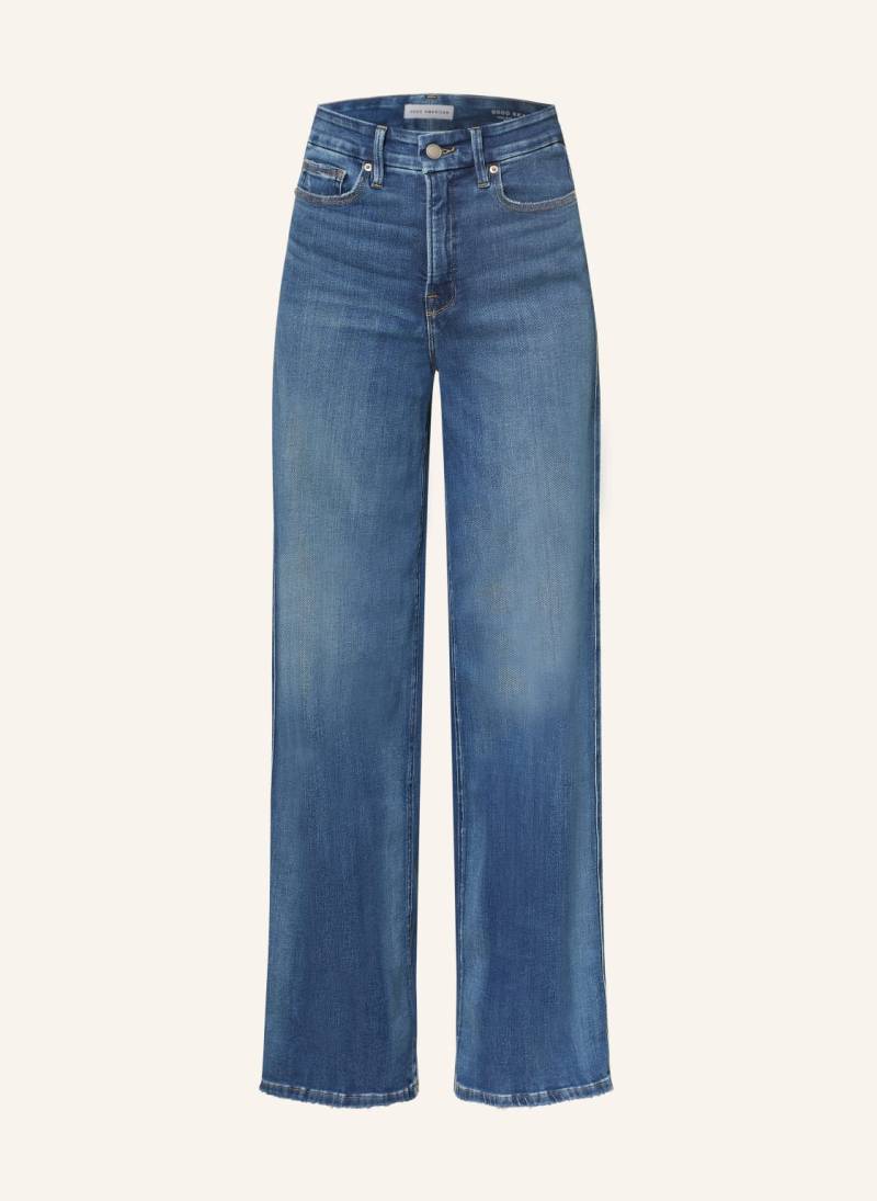 Good American Wide Leg Jeans Good Skate blau von GOOD AMERICAN