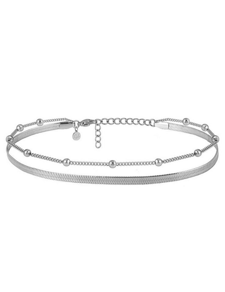 GOOD.designs Fußkette mit Anhänger (1-tlg), mit mehreren Reihen von GOOD.designs