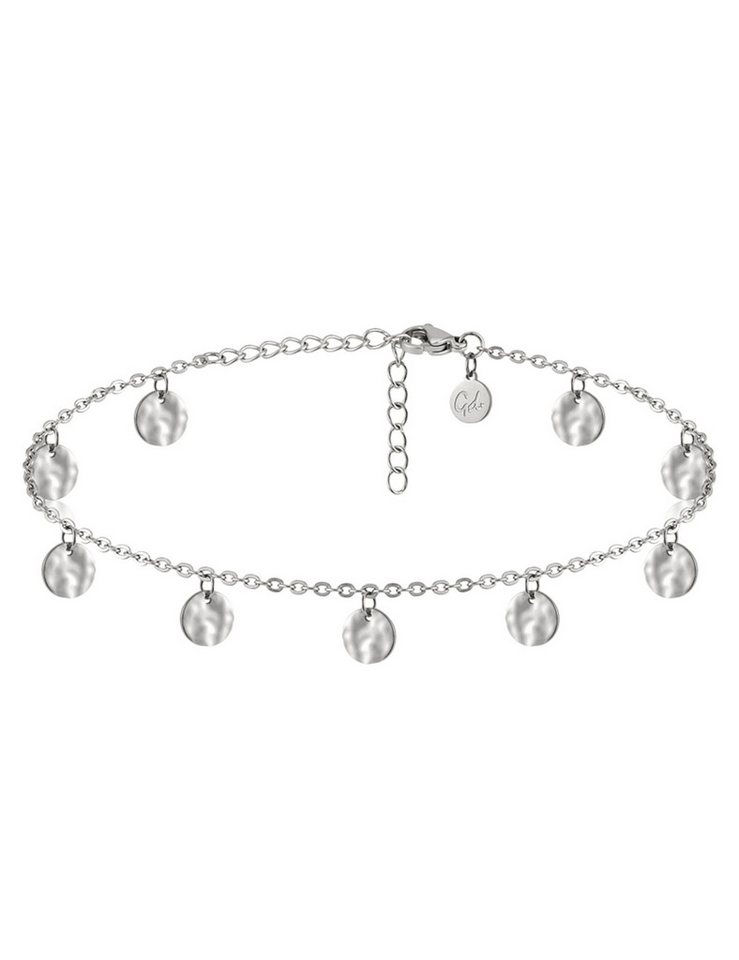 GOOD.designs Fußkette mit Anhänger (1-tlg), mit neun Coin-Anhängern von GOOD.designs