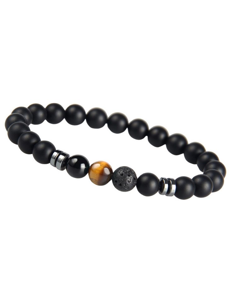 GOOD.designs Perlenarmband (1-tlg), aus echten Natursteinen von GOOD.designs