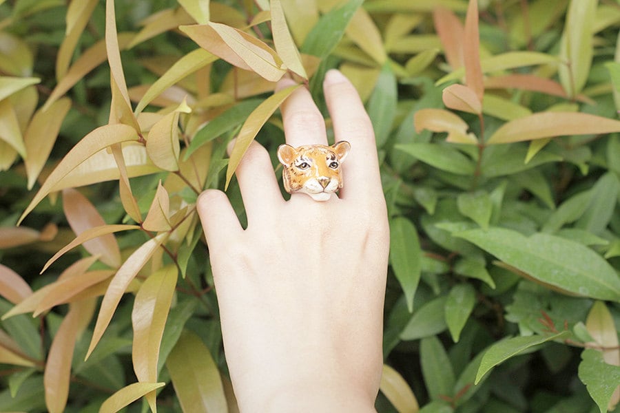 Bengal Ring, Statement Tier Ring von GOODAFTERNINE