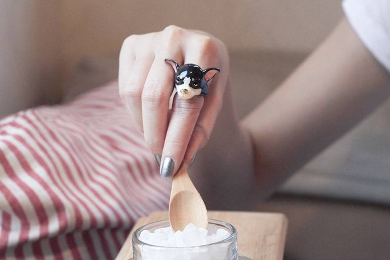 Chihuahua-Ring Choco von GOODAFTERNINE
