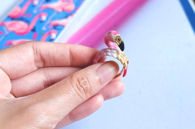 Flamingo Ring von GOODAFTERNINE