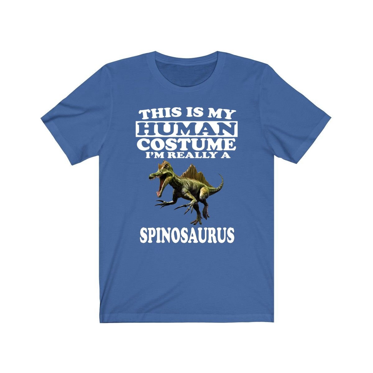 Dies Ist Mein Menschliches Kostüm Ich Bin Wirklich Ein Spinosaurus Dinosaurier Shirt, Liebhaber Lustiges Geschenk, Erwachsene Kinder von GOODDSZEEI
