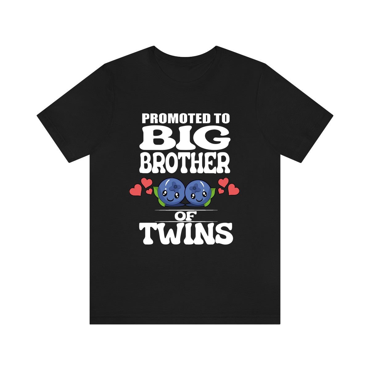 Promote To Big Brother Of Twins Shirt, Geschenk, Baby Ankündigung Blaubeeren Geschenk T-Shirt Promote To Big Brother Of Twins Shirt, Geschenk, Baby Ankündigung Blaubeeren Geschenk T-Shirt von GOODDSZEEI