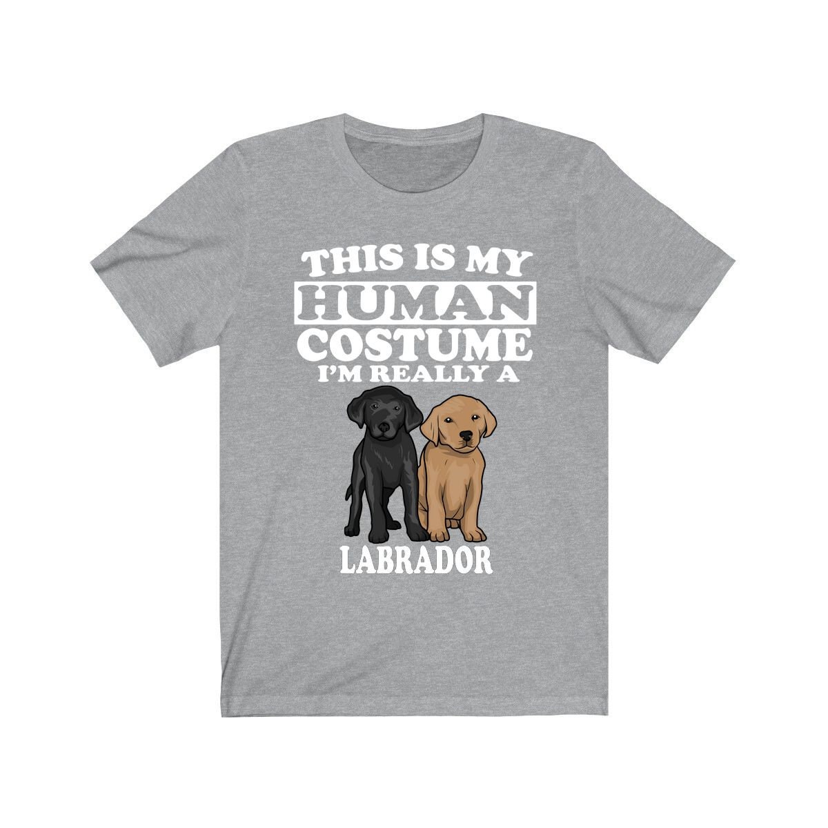 This Is My Human Costume I'm Really A Labrador Hunde Shirt, Liebhaber Hund Lustiges Geschenk, Tier Shirt von GOODDSZEEI