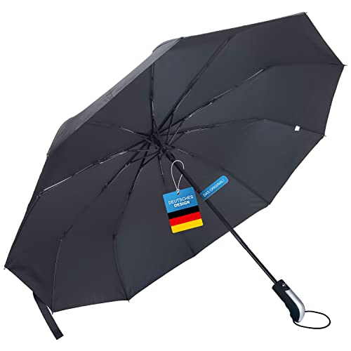 GOODS+GADGETS Automatik Regenschirm - Taschenschirm Schirm XXL 100cm Sturmfester Reiseschirm - Das Original! von GOODS+GADGETS