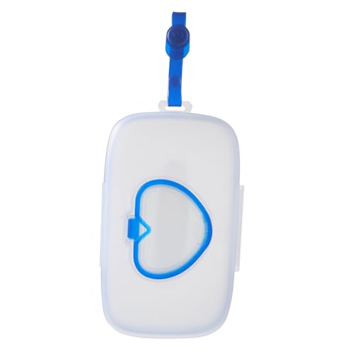 GOOHOCHY 1 Stück Tragbare Feuchttuchbox für Multifunktionale Halterung für Kinderwagen für Unterwegs mit Silikonversiegeltem Feuchteschutz und Passender für Wickeltaschen von GOOHOCHY