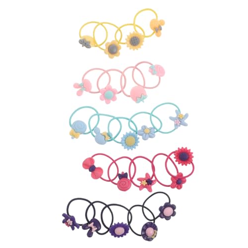 GOOHOCHY 120stücke Haarbänder Für Mädchen Elastische Haargummis Für Junge Mädchen Kinderaccessoires Farbenfroh Und Bequem Haaraccessoires Für Kleinkinder Geeignet Für Alltag Und von GOOHOCHY