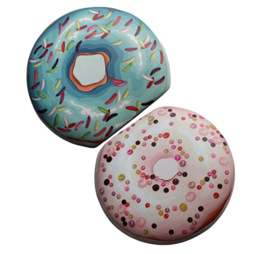 GOOHOCHY 2 Sätze Kontaktlinsenbehälter Spiegelfolie Linsenfall Kleiner Kontaktlinsenhalter Kontakthülle Süß Augenlinsen-Organizer Behälter Für Kontaktlinsen Make-up-linsenhalter Plastik von GOOHOCHY