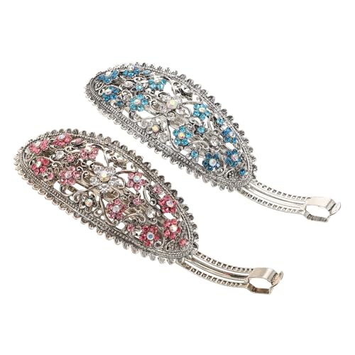GOOHOCHY 2 Stück Retro Haarclips für Damen und Leichte und Komfortable Haaraccessoires für Tägliche und Besondere Anlässe von GOOHOCHY