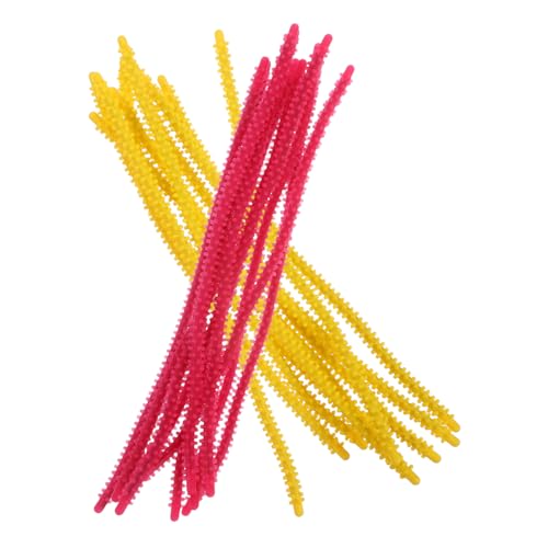 GOOHOCHY 20 Stück Teiliges Hitzebeständige Silikon Haarwickler für Enge Locken Flechtfrisuren und Kurze Stylings Flexible Dauerwellenstäbe für Männer und Frauen Vielseitig Einsetzbare von GOOHOCHY