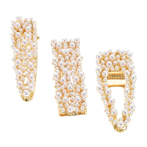 GOOHOCHY 3 Stück Dekorative Haarclips für Hochzeiten und Partys Eleganter Haarschmuck für Damen Leicht und von GOOHOCHY