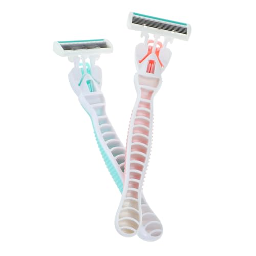 GOOHOCHY 4 Stück Teiliges Sicherheitsrasierer für Männer und Manuelles Haarentfernungskit für Körper Beine und Achseln und für Präzises Shaving von GOOHOCHY