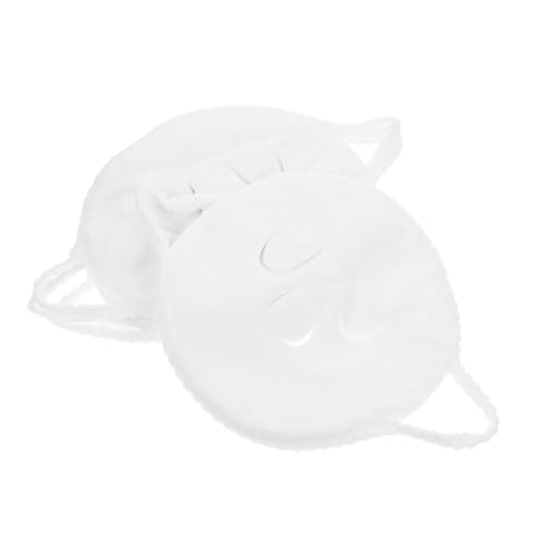 GOOHOCHY 4stücke Gesichtshandtuchmaske Mit Löchern Wiederverwendbare Kalt Heiße Kompresse Gesichtsdampfer Hautpflege Spa Handtücher Für Frauen Mädchen Home Beauty Salon von GOOHOCHY