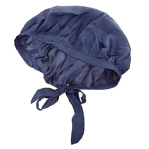 GOOHOCHY Elastische Schlafmütze Für Damen Verstellbare Haube Mit Schleife Für Haarpflege Duschhaube Schützt Das Haar Kopfkissen Komfortabel Und Praktisch von GOOHOCHY