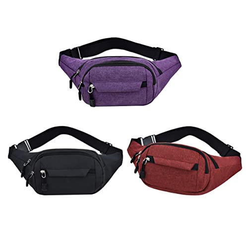 GOOHOCHY Sportlicher Hüftgurt Aus Strapazierfähigem Oxford Männer Verstellbarer Laufgürtel Für Outdoor-aktivitäten Jogging Und Reisen Große Kapazität Für Wertsachen von GOOHOCHY