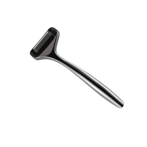 GOOHOCHY Herren Sicherheitsrasierer aus mit Doppelter Klinge Manuelle Rasierer für Hause Rutschfester Griff für Präzise und Körperhaare Trimming von GOOHOCHY