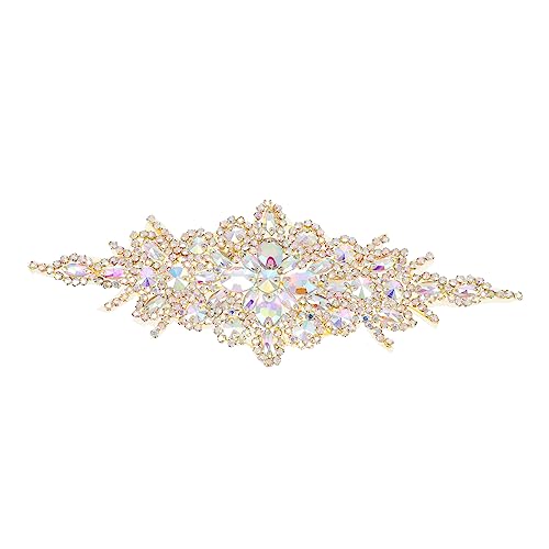 GOOHOCHY Hochzeitsgürtel Kristall Hochzeit Gürtel Aus Strass Perlen-strass-patch Glitzergürtel Hochzeitsdekorationen Für Die Zeremonie Kleid Gürtel Strasssteine Braut Hochzeitskleid Diamant von GOOHOCHY