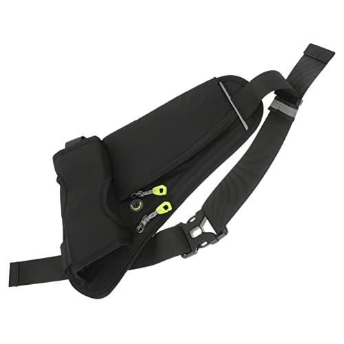 GOOHOCHY Hüfttasche für Smartphones Gürteltasche mit Wasserflaschenhalter Strapazierfähiges Material für Damen und Herren für Sport und Reisen von GOOHOCHY