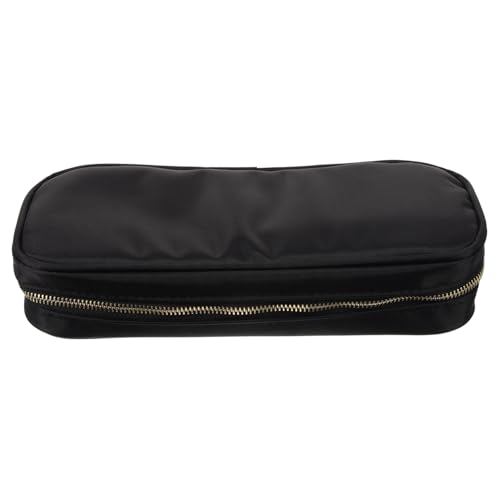 GOOHOCHY Reise Make Up Pinsel Tasche Kompakt Leicht mit Reißverschluss Tragbar Schminkpinsel Aufbewahrung für Damen Mädchen als Kulturbeutel Kosmetikbeutel Reise Organizer von GOOHOCHY