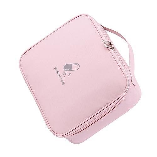 GOOHOCHY Aufbewahrungsbox Für Medikamente Reise-medikamententasche Erste-Hilfe-Aufbewahrungstasche Organizer-Tasche Aus Oxford-Stoff Leicht Und Tragbar von GOOHOCHY