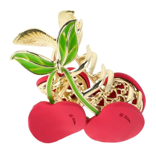 GOOHOCHY Süße Kirsch Haarspange mit Klaue Starker für Dünnes und Dickes Haar Vielseitig für Hochsteckfrisuren und Hohe Modisches Haar Accessoire für Damen und Mädchen GOOHOCHY Süße Kirsch Haarspange mit Klaue Starker für Dünnes und Dickes Haar Vielseitig für Hochsteckfrisuren und Hohe Modisches Haar Accessoire für Damen und Mädchen von GOOHOCHY
