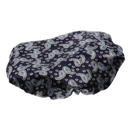 GOOHOCHY Wasserdichte Duschhaube mit Elastischem Design Große Atmungsaktive Badekappe für Frauen Mehrschichtiger Schutz für Langes Haar Spa Make Up und Haarschutz Beim Waschen von GOOHOCHY