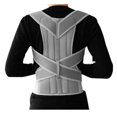 GOOPEEG Bauchweggürtel Stretch Hose Volle Zurück Unterstützung Gürtel Haltung Korrektor Taille Zurück Brace Weste Lenden Dekompression Gürtel Wirbelsäule Schulter Bauchweg Mieder(G,S) von GOOPEEG