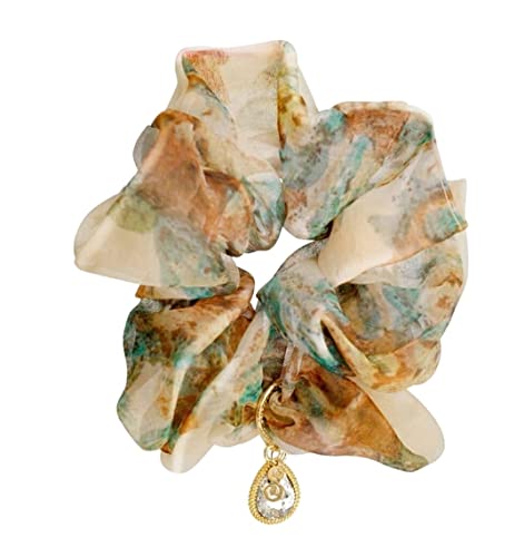 Haare Ringe Haargummis 2 Stück Haargummi-Pferdeschwanz-Wickelhalter, Haargummis für Mädchen Haarbänder Pferdeschwanz von GOOPEEG