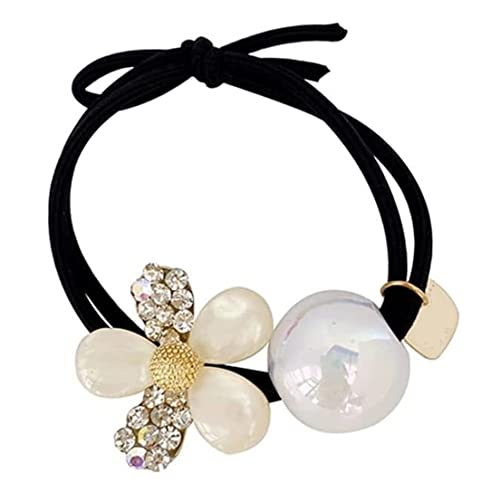 Haare Ringe Haargummis 5pcs Koreanische Version Des Doppelstrang-Haar-Seil-Frauen-Haar-Ring-gebundener Kugel-Kopf Haarbänder Pferdeschwanz von GOOPEEG