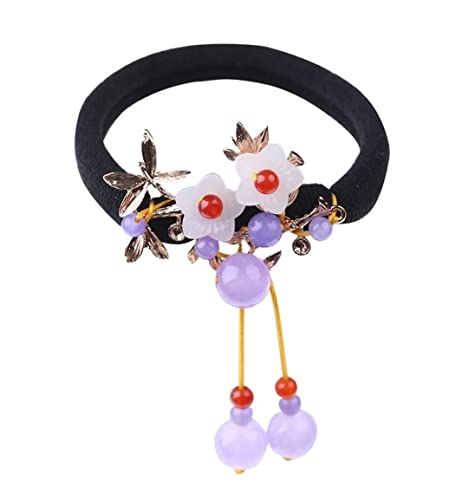 Haare Ringe Haargummis Einfaches Elastisches Gummiband Elastisches Kopfband Haarband Mädchen Haarschmuck Für Frauen Haarbänder Pferdeschwanz von GOOPEEG