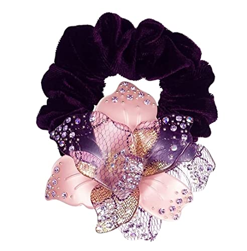 Haare Ringe Haargummis Haargummis, Samtgummis, Haargummis, Haarbänder, Weiche Haargummis Für Frauen Haarbänder Pferdeschwanz von GOOPEEG