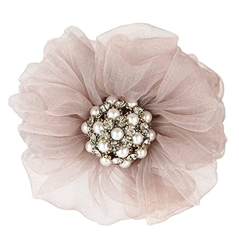 Haare Ringe Haargummis Kopf Seil Haar Ring Mesh Garn Kopf Blume Haar Mädchen Feste Frisur Haarschmuck Haarbänder Pferdeschwanz von GOOPEEG