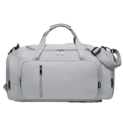 Handgepäck Tasche Sporttasche 20-Zoll-Oxford-Stoff-Reise-Kleidersack, Handgepäck-Kleidersack Für Damen-Sporttasche Übernachtungstasche(G) von GOOPEEG