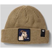 GOORIN BROS. Beanie mit Motiv-Patch Modell 'THE HIM BEANIE' in Sand, Größe 1 GOORIN BROS. Beanie mit Motiv-Patch Modell 'THE HIM BEANIE' in Sand, Größe 1 von GOORIN BROS.