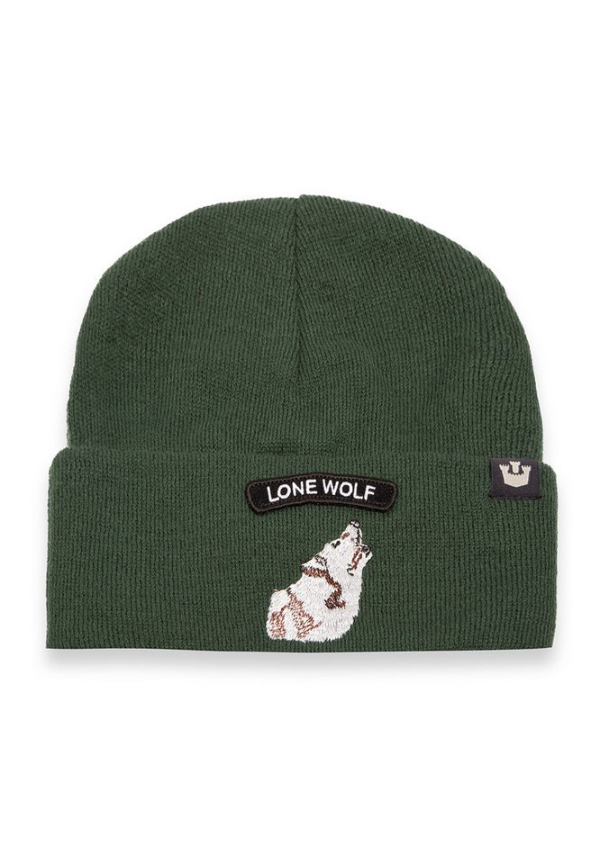 GOORIN Bros. Beanie Goorin Bros. Beanie Soft Rock Wolf Forest Dunkelgrün von GOORIN Bros.