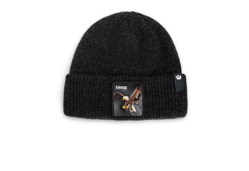 GOORIN Bros. Beanie Goorin Bros. The Savage Beanie Void black (Beanie, Strickmütze, Beanie) von GOORIN Bros.
